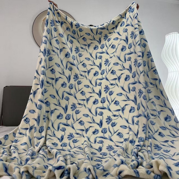 91家纺网 家纺一手货源 找家纺 （总）鹏程 2025新款礼品毛毯法莱绒午睡毯加厚高克重毛毯绒床单云貂绒毛毯毯子学生单人毛毯