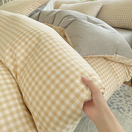 91家纺网 家纺一手货源 找家纺 （总）优承佳生活馆 2025新款水洗云朵四件套（提供买家秀）