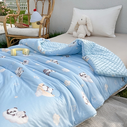 91家纺网 家纺一手货源 找家纺 （总）小芽家居 2025新款儿童豆豆被被子被芯