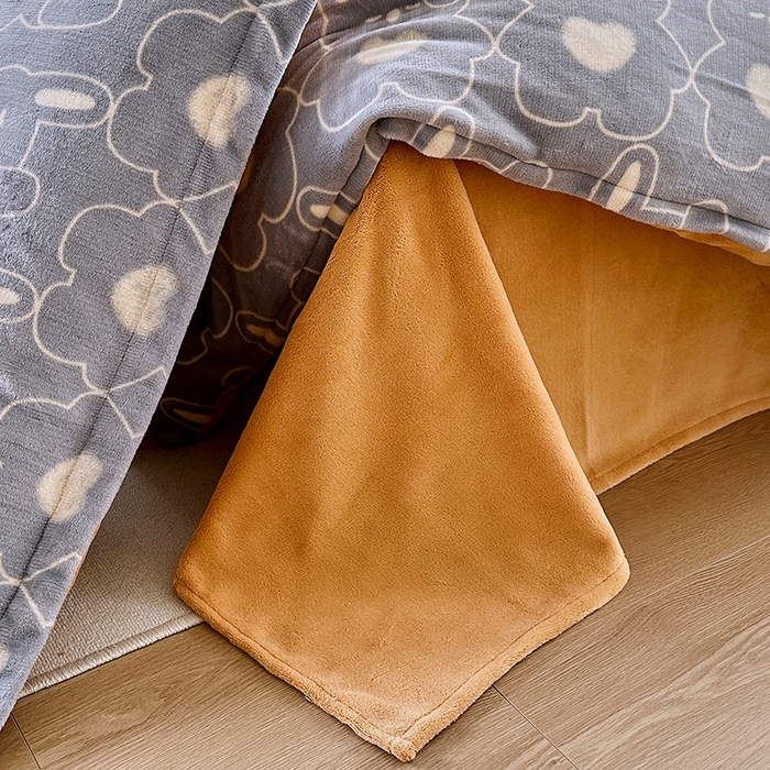 91家纺网 家纺一手货源 找家纺 家贝爱 2025新款A类牛奶绒印花四件套 狂欢兔