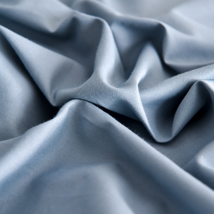 91家纺网 家纺一手货源 找家纺 江南春家纺 【柔-轻密】2025秋冬133x76高精密刺绣100%全棉四件套 【柔-轻密】春漫-晴山蓝