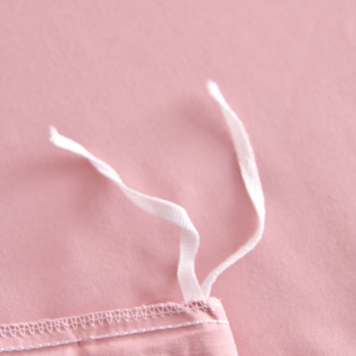 91家纺网 家纺一手货源 找家纺 江南春家纺 【柔-轻密】2025秋冬133x76高精密刺绣100%全棉四件套 【柔-轻密】春漫-玉竹粉