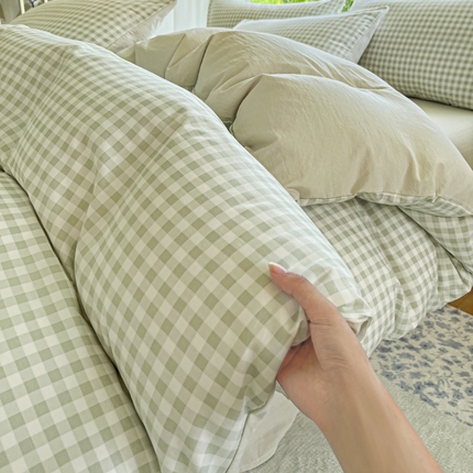 91家纺网 家纺一手货源 找家纺 （总）优承佳生活馆 2025新款水洗云朵四件套（提供买家秀）