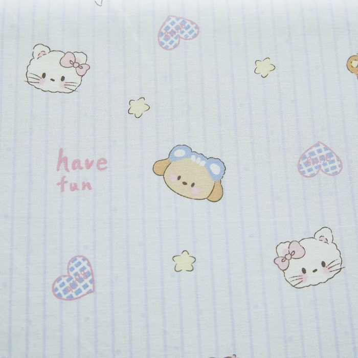 91家纺网 家纺一手货源 找家纺 翎盈家纺 2025款ins风小清新卡通多规格纯棉乳胶枕专用枕套全棉枕头套 镜子海洋-兰