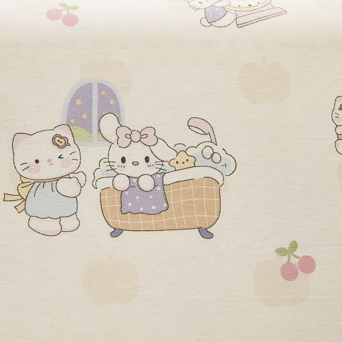 91家纺网 家纺一手货源 找家纺 翎盈家纺 2025款ins风小清新卡通多规格纯棉乳胶枕专用枕套全棉枕头套 甜梦悠韵