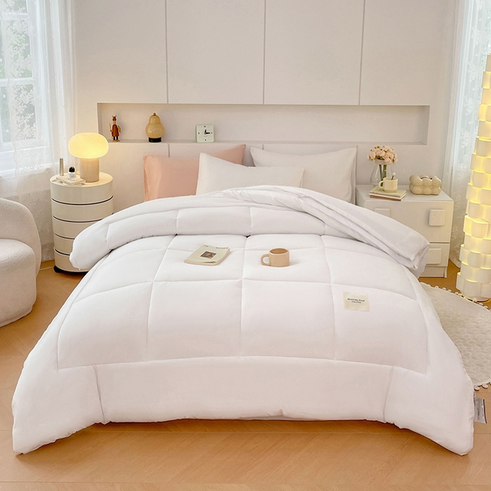 （总）VIP被业 2025新款磨毛二合一扣子款四季子母被学生冬被被子被芯