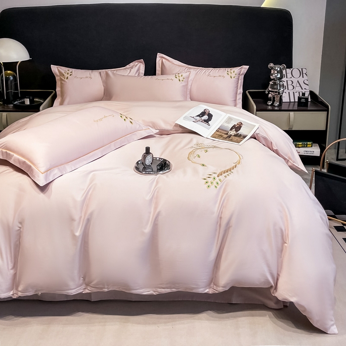 91家纺网 家纺一手货源 找家纺 （总）艾迪尚家纺 2025新款120支刺绣长绒棉四六件套（新拍）-四六件套