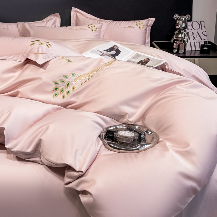 91家纺网 家纺一手货源 找家纺 （总）艾迪尚家纺 2025新款120支刺绣长绒棉四六件套（新拍）-四六件套