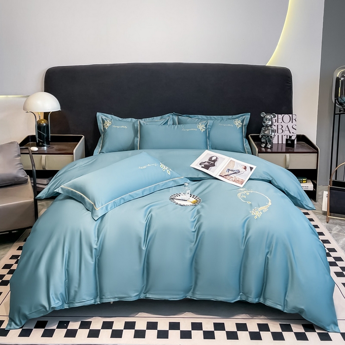 91家纺网 家纺一手货源 找家纺 （总）艾迪尚家纺 2025新款120支刺绣长绒棉四六件套（新拍）-四六件套