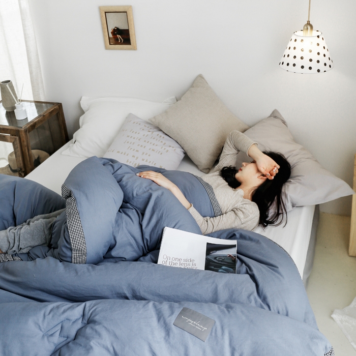 91家纺网 家纺一手货源 找家纺 （总）VIP被业 2025新款新疆棉花千鸟格立体秋冬被全棉水洗棉被子被芯