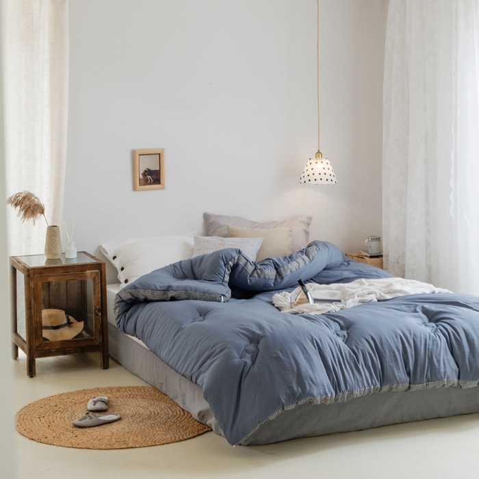 91家纺网 家纺一手货源 找家纺 （总）VIP被业 2025新款新疆棉花千鸟格立体秋冬被全棉水洗棉被子被芯