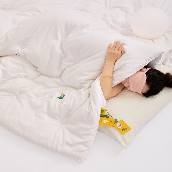 91家纺网 家纺一手货源 找家纺 （总）VIP被业 2025新款立体玉米纤维冬被大豆冬被被子被芯