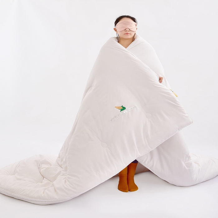 91家纺网 家纺一手货源 找家纺 （总）VIP被业 2025新款立体玉米纤维冬被大豆冬被被子被芯