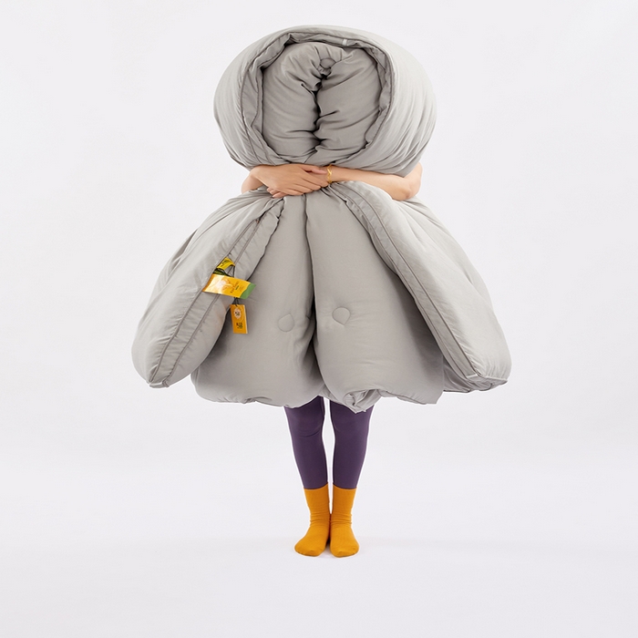 91家纺网 家纺一手货源 找家纺 VIP被业 2025新款立体玉米纤维冬被大豆冬被被子被芯 灰色