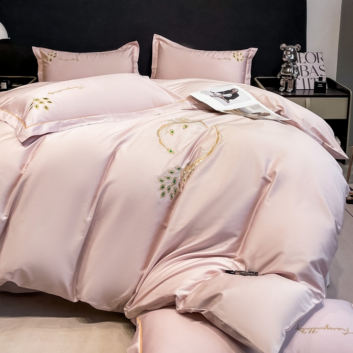 91家纺网 家纺一手货源 找家纺 （总）艾迪尚家纺 2025新款120支刺绣长绒棉四六件套（新拍）-单被套