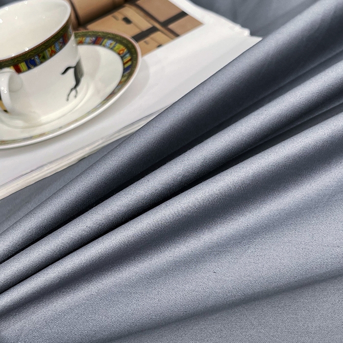 91家纺网 家纺一手货源 找家纺 艾迪尚家纺 2025新款120支刺绣长绒棉四六件套（新拍）-单被套 山茶花-绅士灰