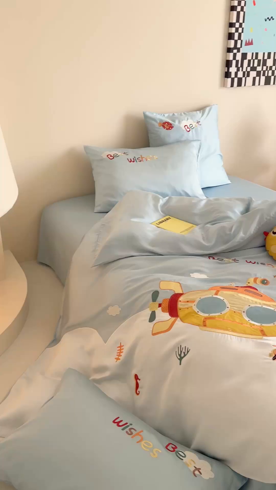 91家纺网 家纺一手货源 找家纺 （总）西西家居 2025新款100只澳棉长绒棉四件套-海底世界