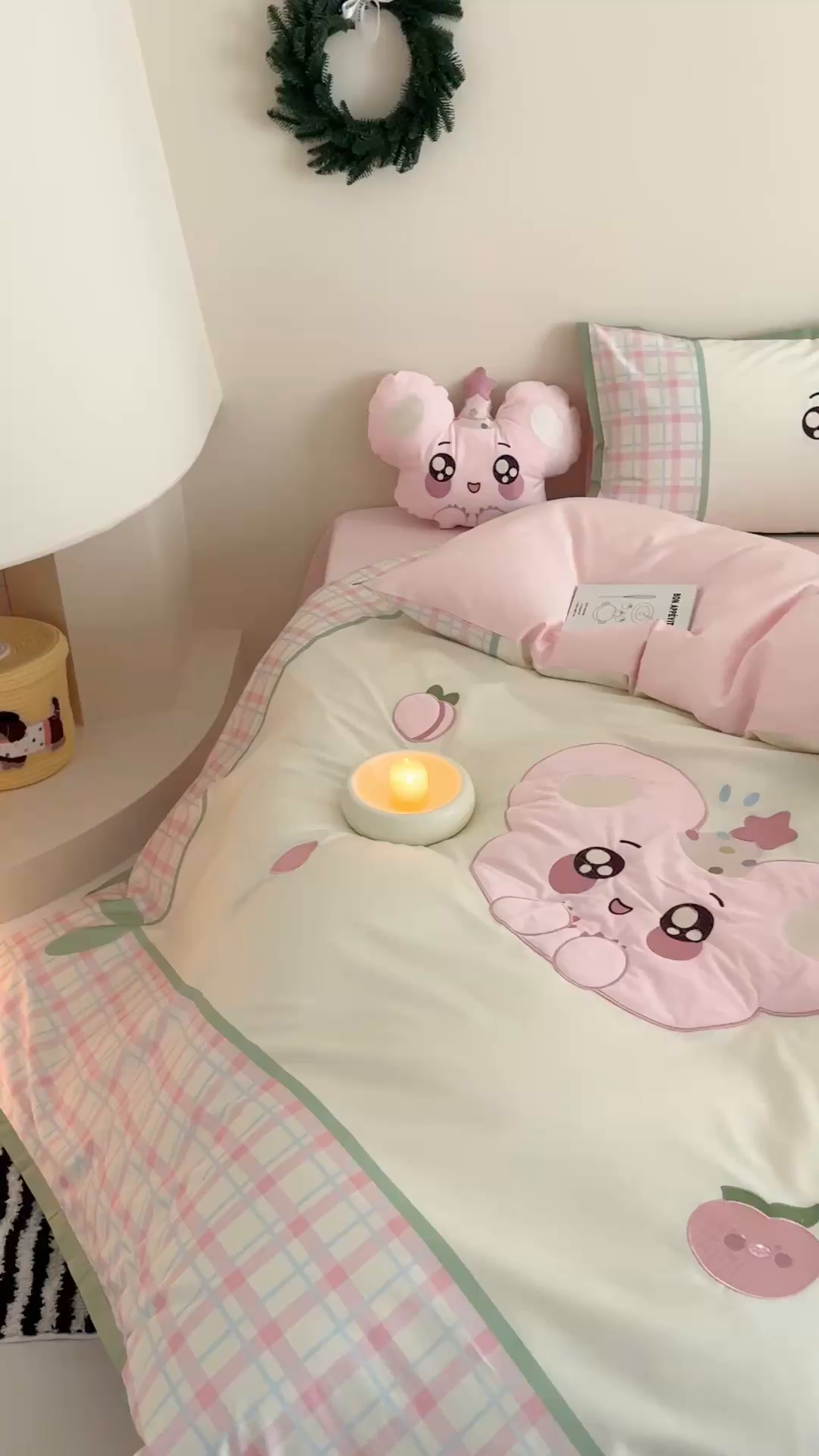 91家纺网 家纺一手货源 找家纺 （总）西西家居 2025新款100只澳棉长绒棉四件套-蜜桃啵啵