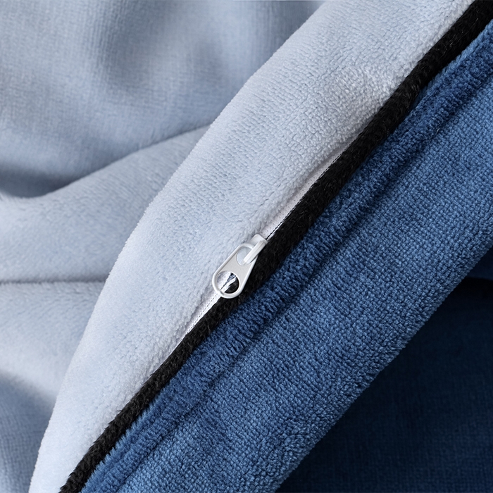 91家纺网 家纺一手货源 找家纺 （总）妮恒美家纺 2025新款高克重直播纯色牛奶绒宽边工艺款四件套