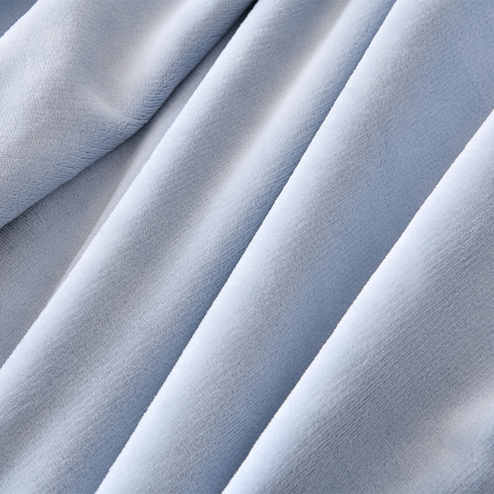 91家纺网 家纺一手货源 找家纺 （总）妮恒美家纺 2025新款高克重直播纯色牛奶绒宽边工艺款四件套