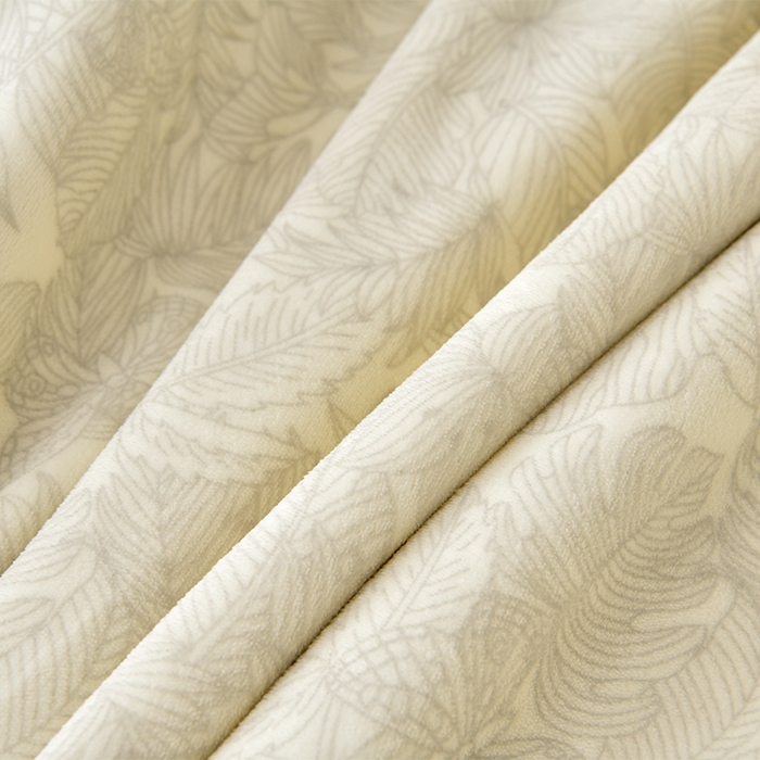 91家纺网 家纺一手货源 找家纺 妮恒美家纺 2025新款高克重牛奶绒刺绣四件套-山茶花-白奶咖