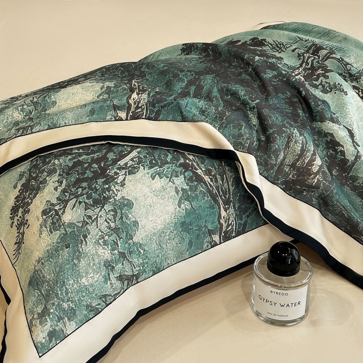 91家纺网 家纺一手货源 找家纺 （总）花沐家居 2025新款宽边轻奢亲肤棉四件套