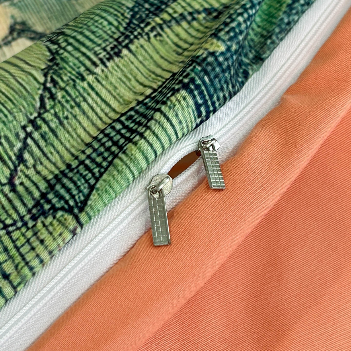 91家纺网 家纺一手货源 找家纺 花沐家居 2025新款宽边轻奢亲肤棉四件套 阑梦