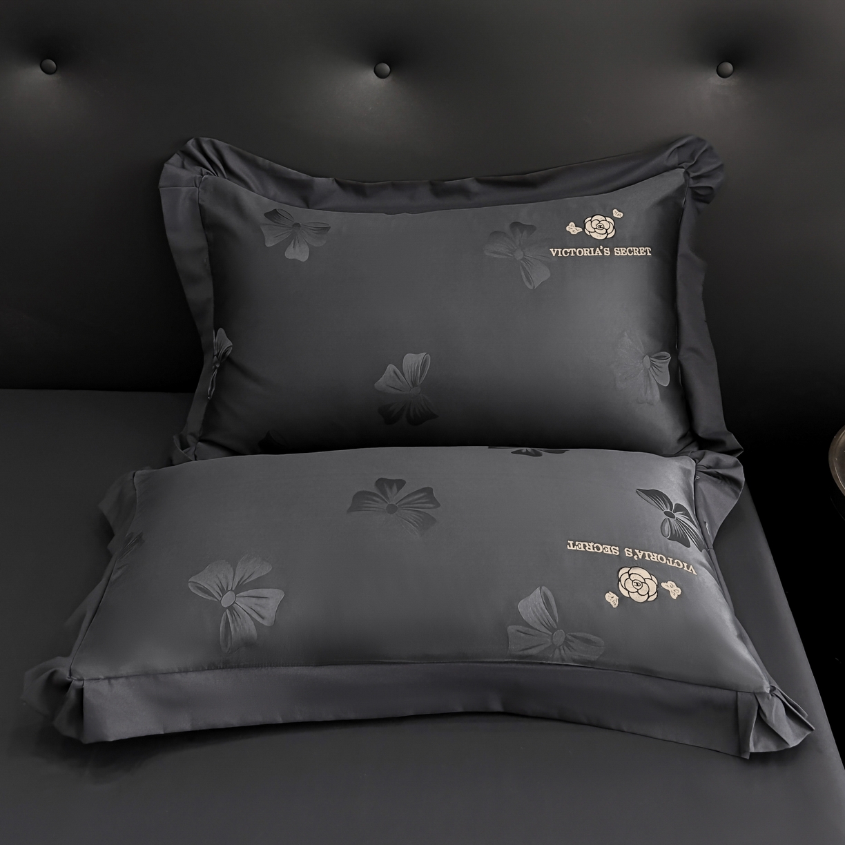 91家纺网 家纺一手货源 找家纺 花沐家居 2025新款蝴蝶提花水洗棉四件套 维多利亚的秘密