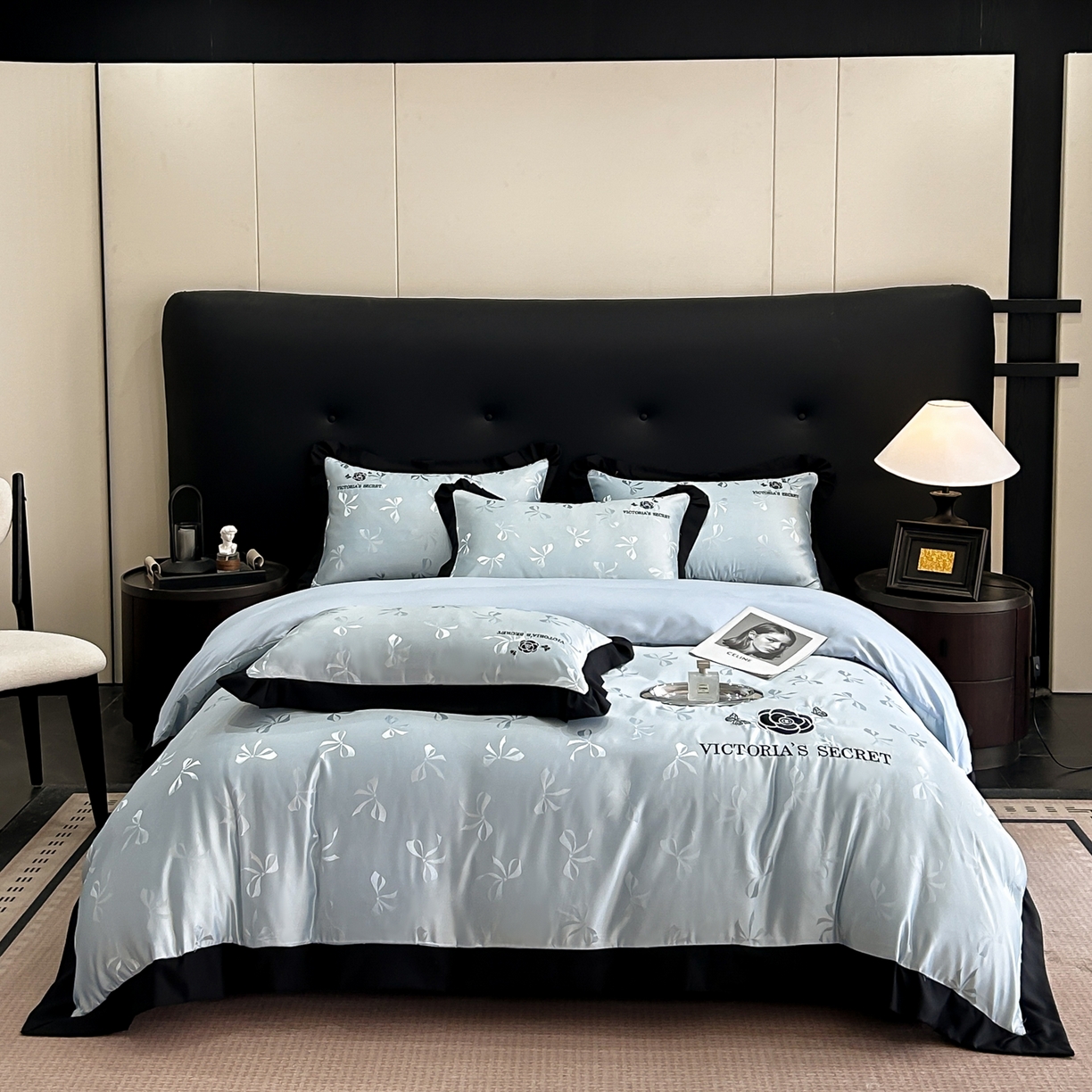 花沐家居 2025新款蝴蝶提花水洗棉四件套 夏洛特