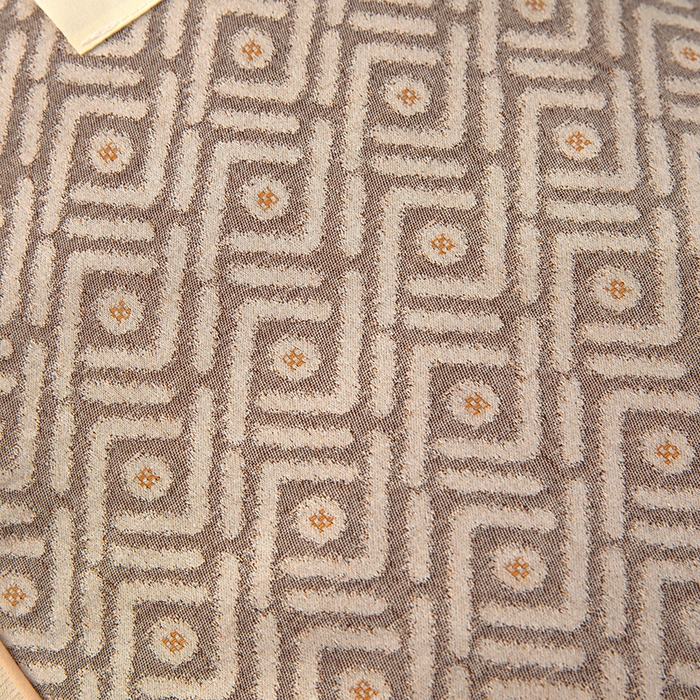 91家纺网 家纺一手货源 找家纺 梦莱家纺 2025新款棉麻荞麦立体枕枕头枕芯 幸运草-褐色