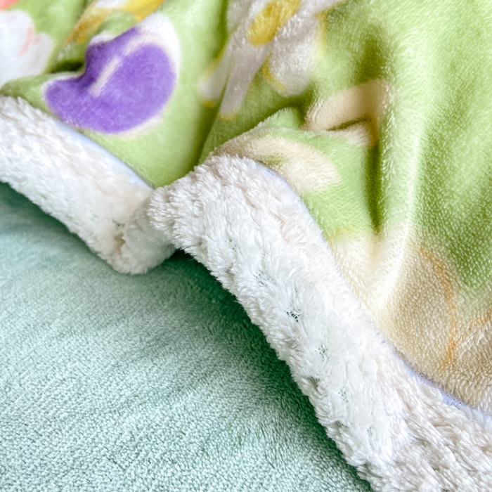 91家纺网 家纺一手货源 找家纺 阿亮家纺 2025新款高克重大包边菠萝格牛奶绒活性印染四件套 甜蜜梦境