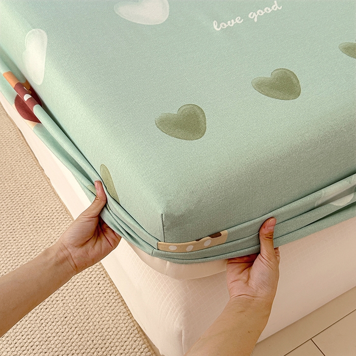 91家纺网 家纺一手货源 找家纺 （总）家贝爱 2025新款加厚生态全棉磨毛床笠