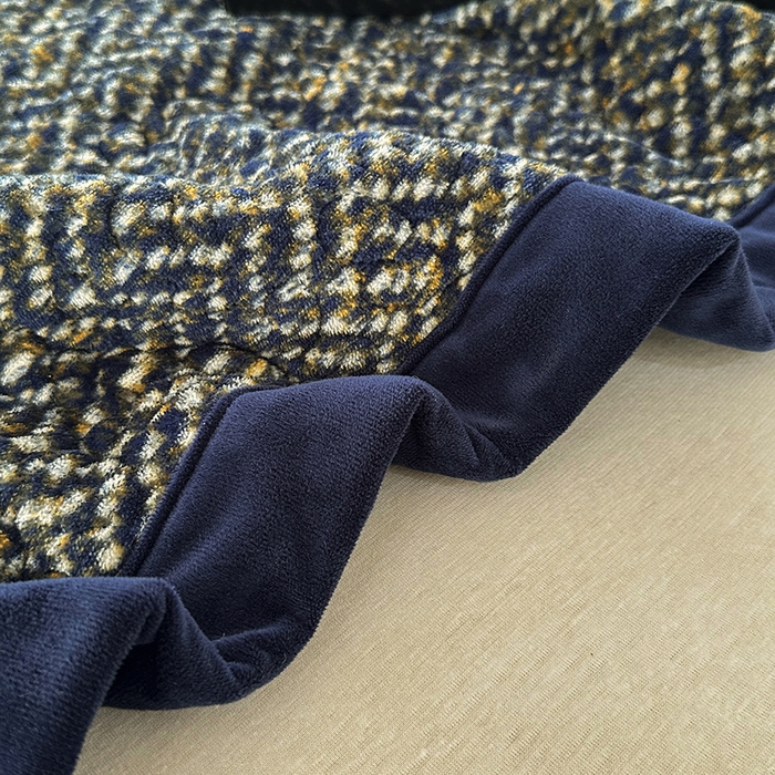 91家纺网 家纺一手货源 找家纺 （总）大渔生活 2025新款高克重牛奶绒夹棉床盖单床盖床盖单件