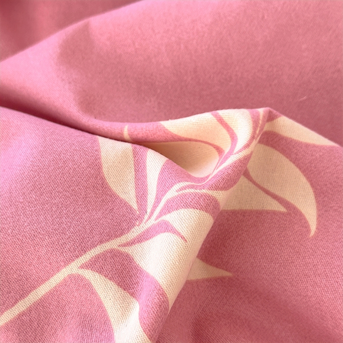 91家纺网 家纺一手货源 找家纺 家贝爱 2025新款加厚生态全棉磨毛床笠 你好叶