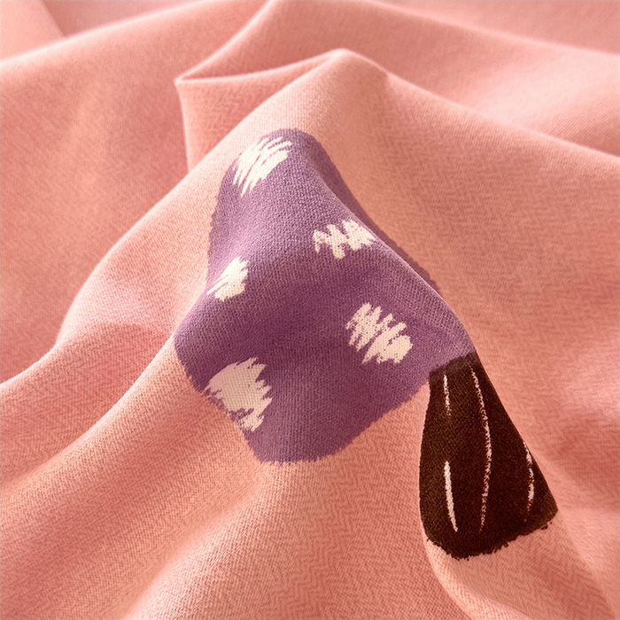 91家纺网 家纺一手货源 找家纺 家贝爱 2025新款加厚生态全棉磨毛床笠 泡泡菇