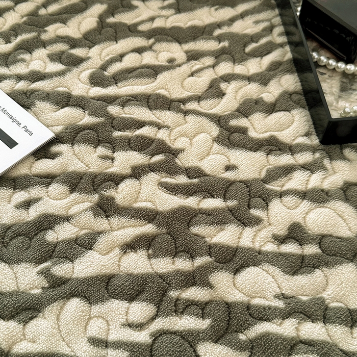 91家纺网 家纺一手货源 找家纺 大渔生活 2025新款高克重牛奶绒夹棉床盖单床盖床盖单件 豹纹诱惑