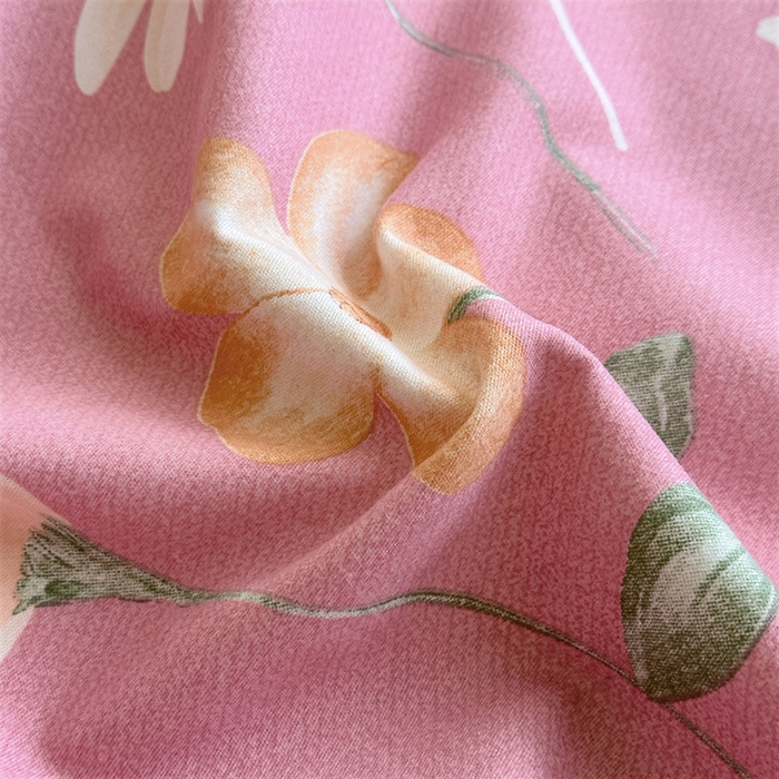 91家纺网 家纺一手货源 找家纺 家贝爱 2025新款加厚生态全棉磨毛床笠 洋洋花恋