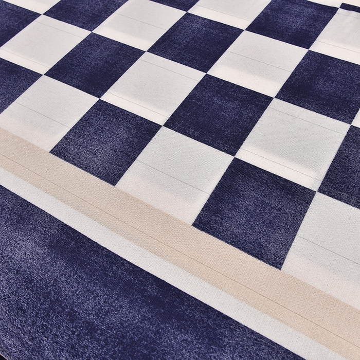 91家纺网 家纺一手货源 找家纺 绒品壹家  2025新款电商直播爆款高克重5斤牛奶绒金貂绒印花床裙款三件套四件套 棋盘格