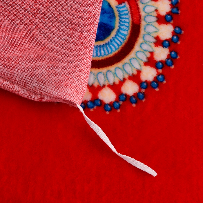 91家纺网 家纺一手货源 找家纺 绒品壹家  2025新款电商直播爆款高克重5斤牛奶绒金貂绒印花床裙款三件套四件套 荣华富贵