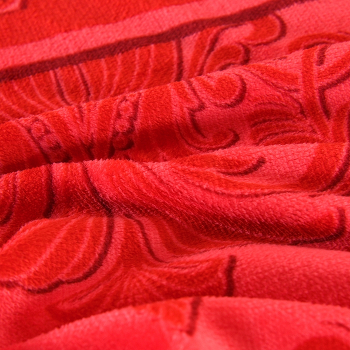 91家纺网 家纺一手货源 找家纺 绒品壹家  2025新款电商直播爆款高克重5斤牛奶绒金貂绒印花床裙款三件套四件套 幸福满园