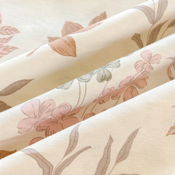 91家纺网 家纺一手货源 找家纺 帛织澜  2025新款全棉喷气12868系列纯棉四件套 洛克庄园