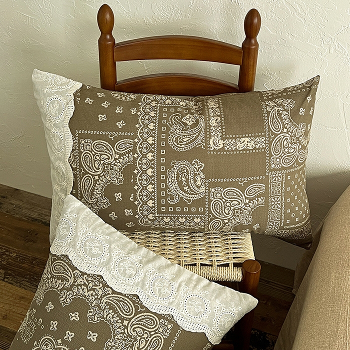 91家纺网 家纺一手货源 找家纺 富米莱（原臻工厂） 2025秋冬新品A类高克重亚麻复古全棉花边侘寂风原麻系列 乌木花园-绿