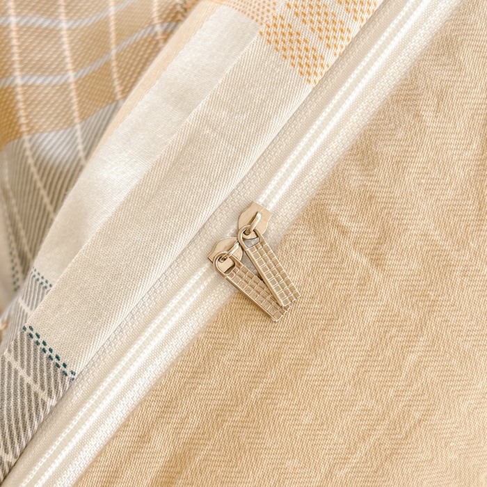 91家纺网 家纺一手货源 找家纺 帛织澜 2025新款全棉喷气12868系列纯棉单被套 佐罗