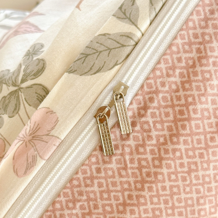 91家纺网 家纺一手货源 找家纺 帛织澜 2025新款全棉喷气12868系列纯棉单被套 洛克庄园