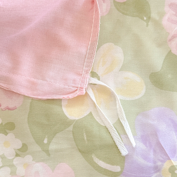 91家纺网 家纺一手货源 找家纺 帛织澜 2025新款全棉喷气12868系列纯棉单被套 七色花海