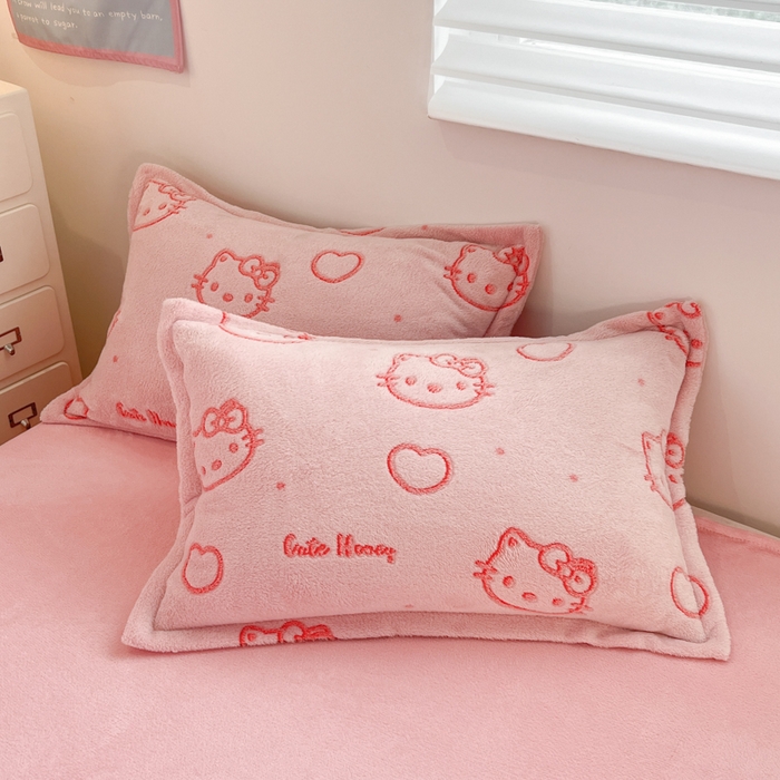 91家纺网 家纺一手货源 找家纺 （总）川悦生活 2025新款立体雪花绒印花大床四件套系列二场景一