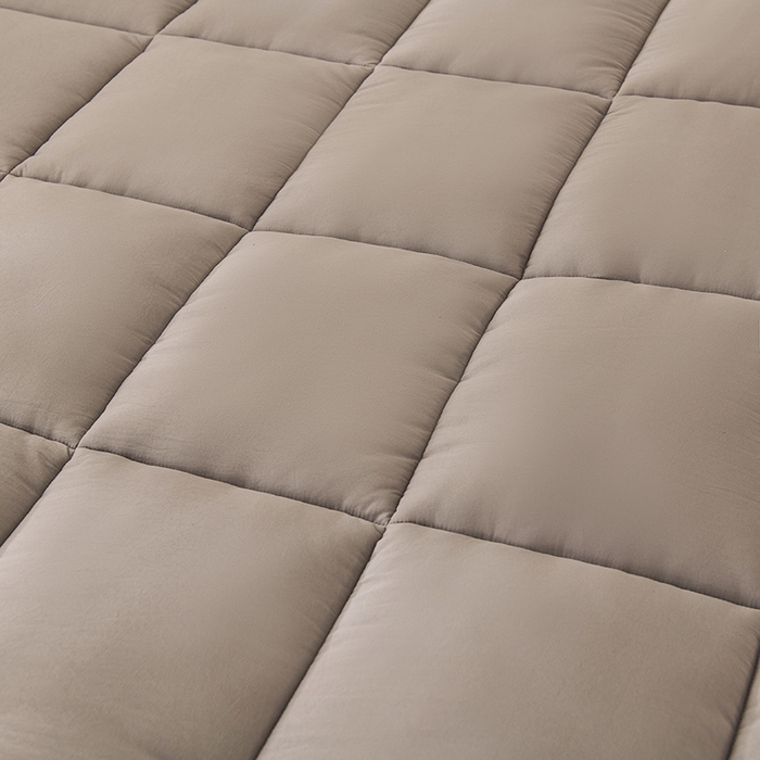 91家纺网 家纺一手货源 找家纺 样样红被业 2025新款A类全棉新疆棉花床垫50%1.5米尺寸 灰色