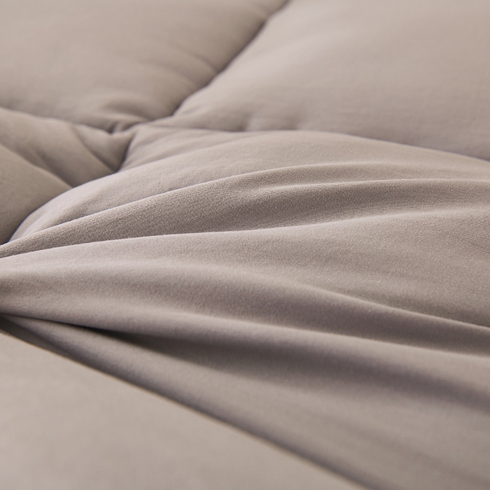 91家纺网 家纺一手货源 找家纺 样样红被业 2025新款A类全棉新疆棉花床垫50%1.5米尺寸 灰色