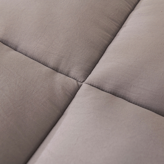 91家纺网 家纺一手货源 找家纺 样样红被业 2025新款A类全棉新疆棉花床垫50%1.5米尺寸 灰色