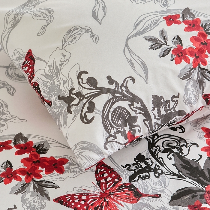 91家纺网 家纺一手货源 找家纺 （总）艾裙海2025新款印花床裙三件套 -可跨境